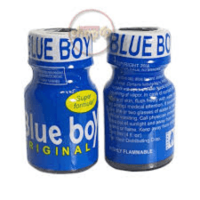 Blue boy poppers