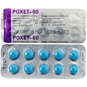 Alternative view of Poxet 60mg Dapoxetine tablets Original