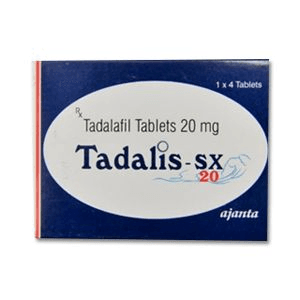 Alternative view of Tadalis sx 20mg tadalafil