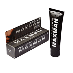 Maxman delay cream