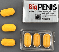 Alternative view of USA Big Penis Tablet For delay