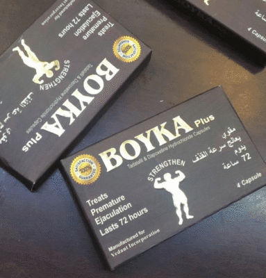 Box of male enhancement capsules